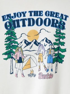 Cotton On White Barbie Sammy Oversized Hoodie