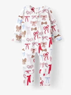 Cotton On White Long Sleeve Zip Romper
