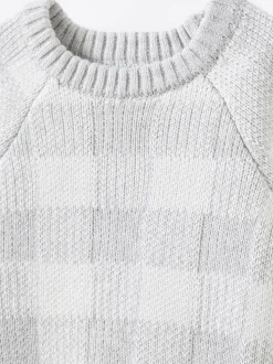 Cotton On White Raglan Knit Jumper