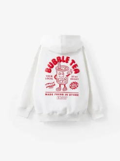Cotton On White Sammy Oversized Hoodie