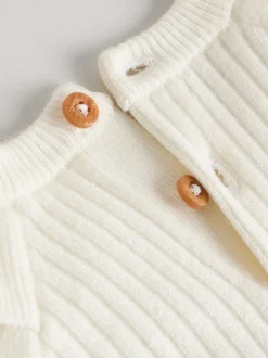 Cream Baby Knitted Jumper and Leggings Set 2 Piece (0mths-3yrs)