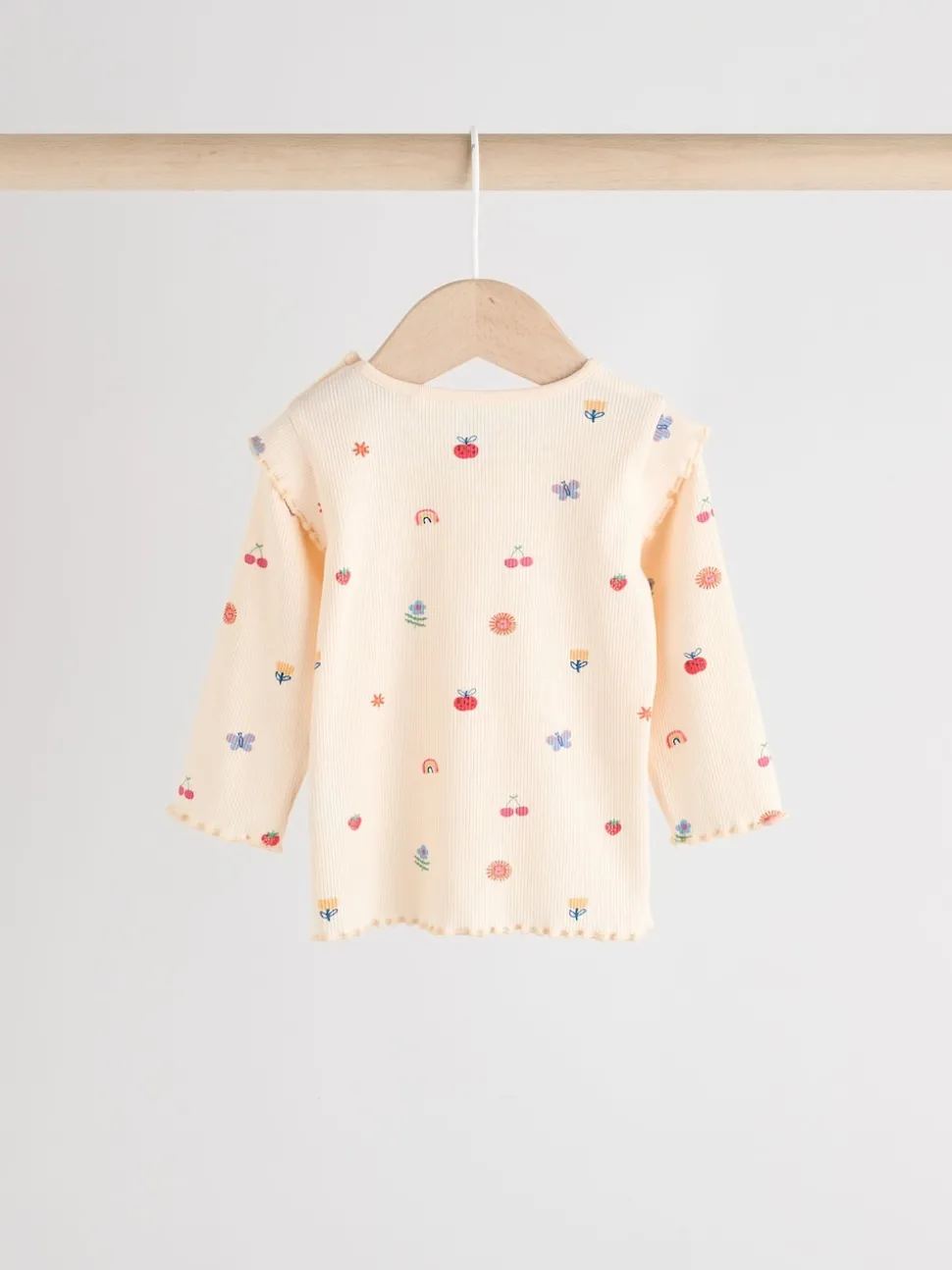 Cream Bright Character Baby Top and Leggings 2 Piece Set (0mths-2yrs)