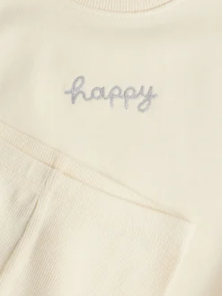Cream Baby Sweater and Leggings Set 2 Piece (0mths-2yrs)