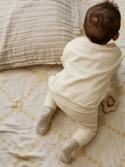 Cream Baby Sweater and Leggings Set 2 Piece (0mths-2yrs)