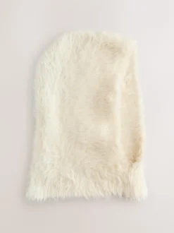 Cream Balaclava Hat (3-16yrs)