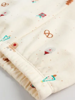 Cream Christmas Sweat and Joggers Baby Set (0mths-2yrs)