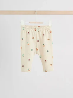 Cream Christmas Sweat and Joggers Baby Set (0mths-2yrs)