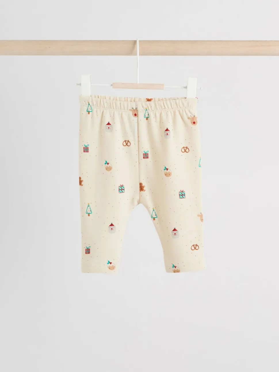 Cream Christmas Sweat and Joggers Baby Set (0mths-2yrs)
