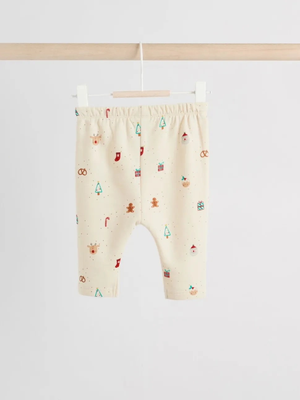 Cream Christmas Sweat and Joggers Baby Set (0mths-2yrs)