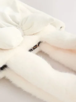 Cream Cream Fur Bucket Bag