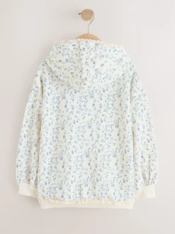 Cream Ditsy Flower Hoodie (3-16yrs)