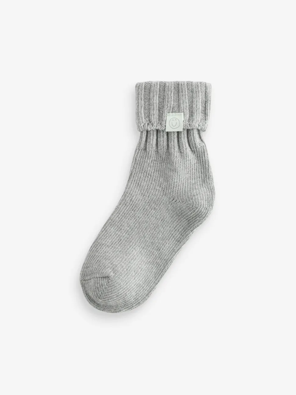 Cream,Grey and Neutral 3 Pack Cotton Rich Roll Top Ankle Socks