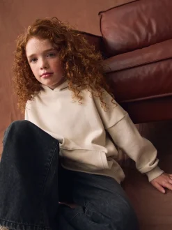 Cream Hoodie (3-16yrs)
