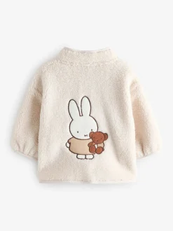 Cream Miffy Half Popper Fleece (3mths-7yrs)