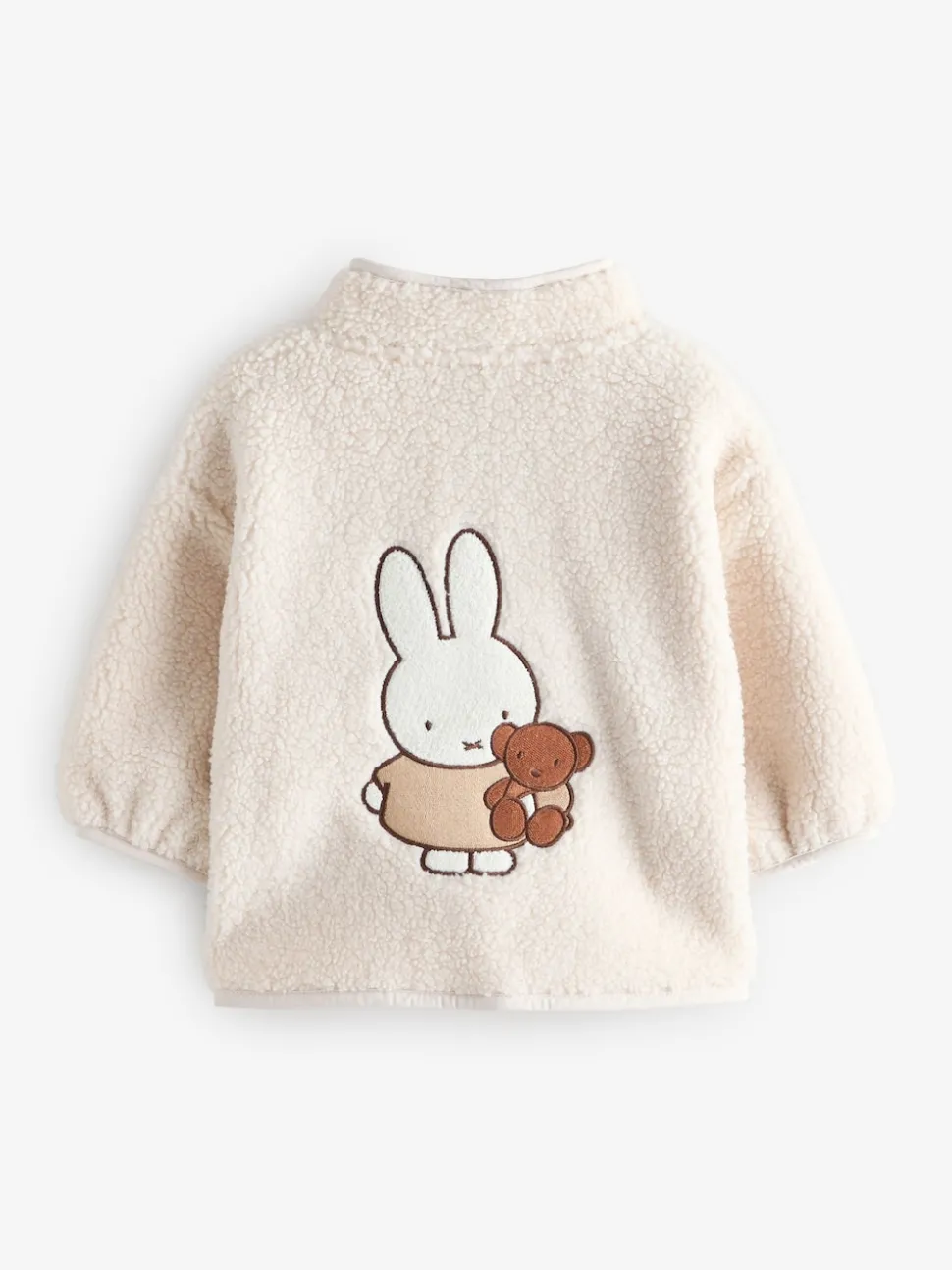 Cream Miffy Half Popper Fleece (3mths-7yrs)