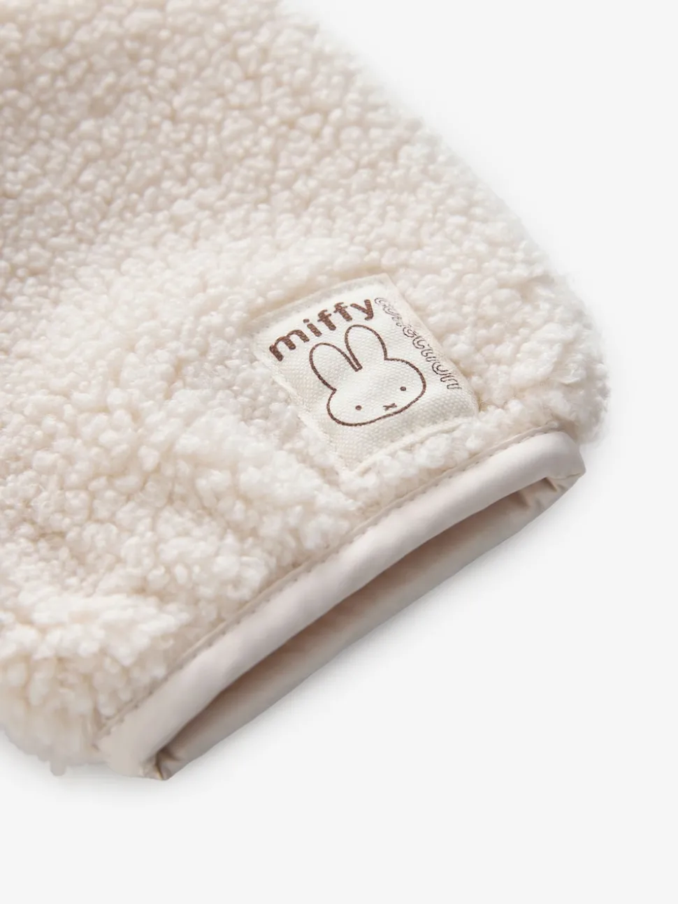 Cream Miffy Half Popper Fleece (3mths-7yrs)