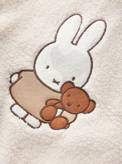 Cream Miffy Half Popper Fleece (3mths-7yrs)
