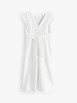 Cream Occasion Jumpsuit (3-16yrs)