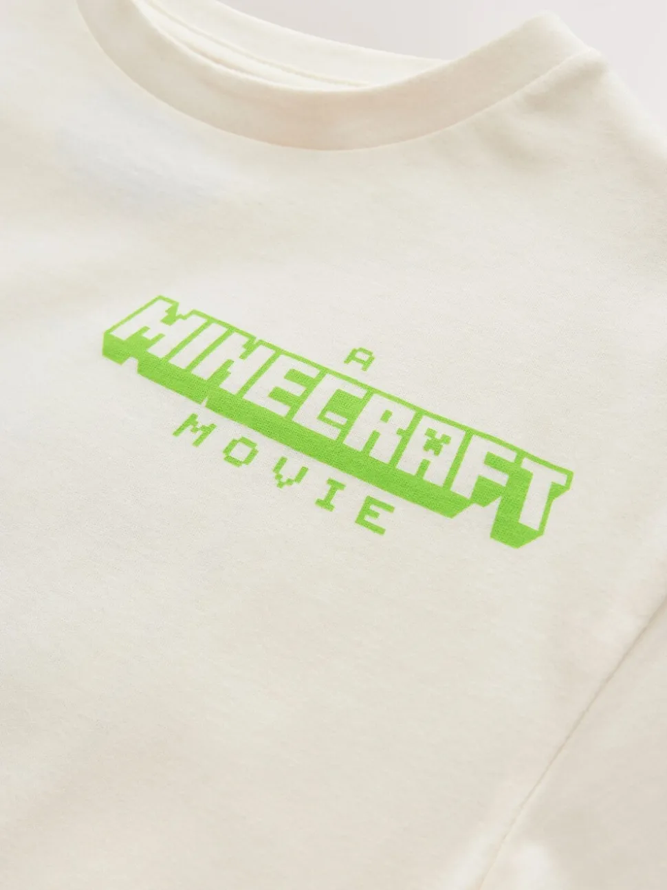 Cream Oversized Graphic Print T-Shirt (3-16yrs)