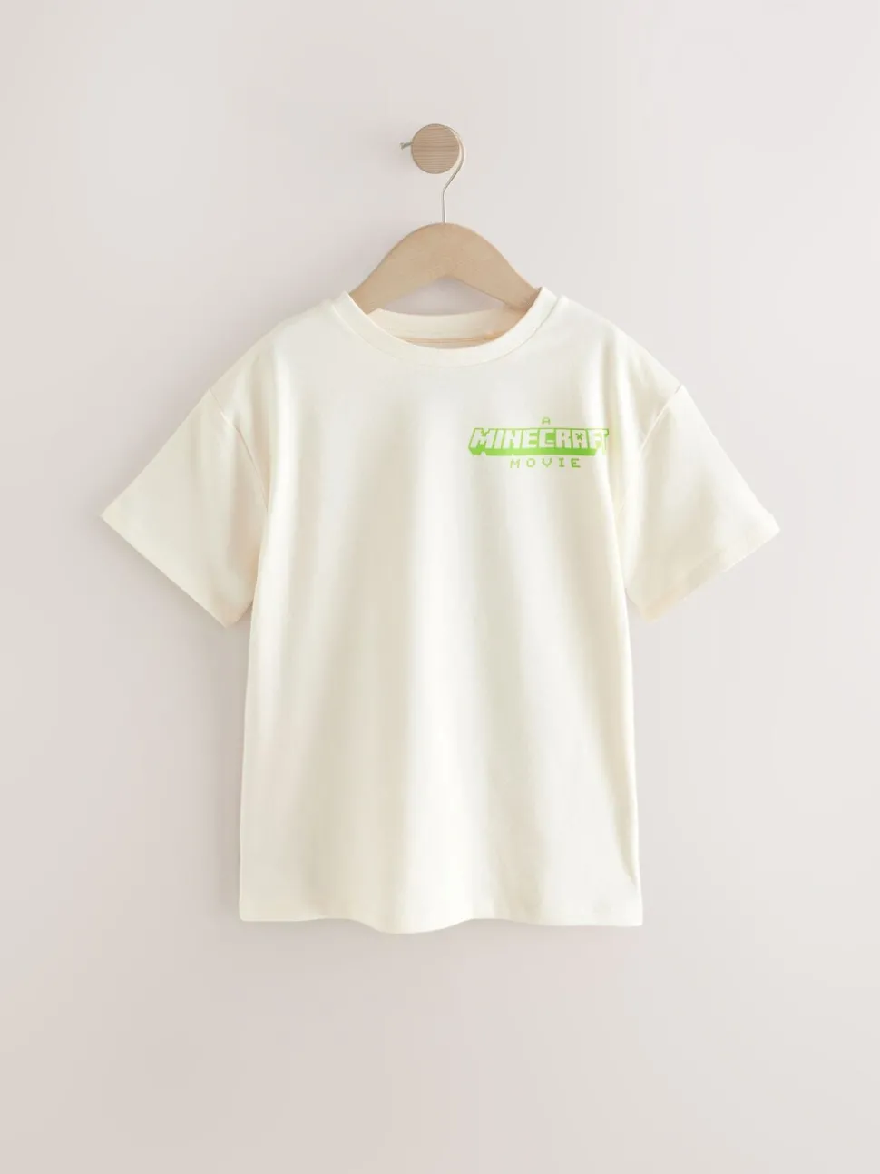 Cream Oversized Graphic Print T-Shirt (3-16yrs)