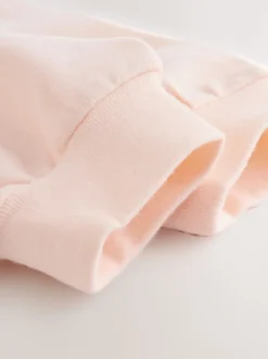 Cream/ Pink Stripe Baby Dungarees and Bodysuit Set 2 Piece (0mths-3yrs)
