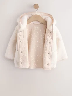 Cream Popper Fleece (3mths-7yrs)