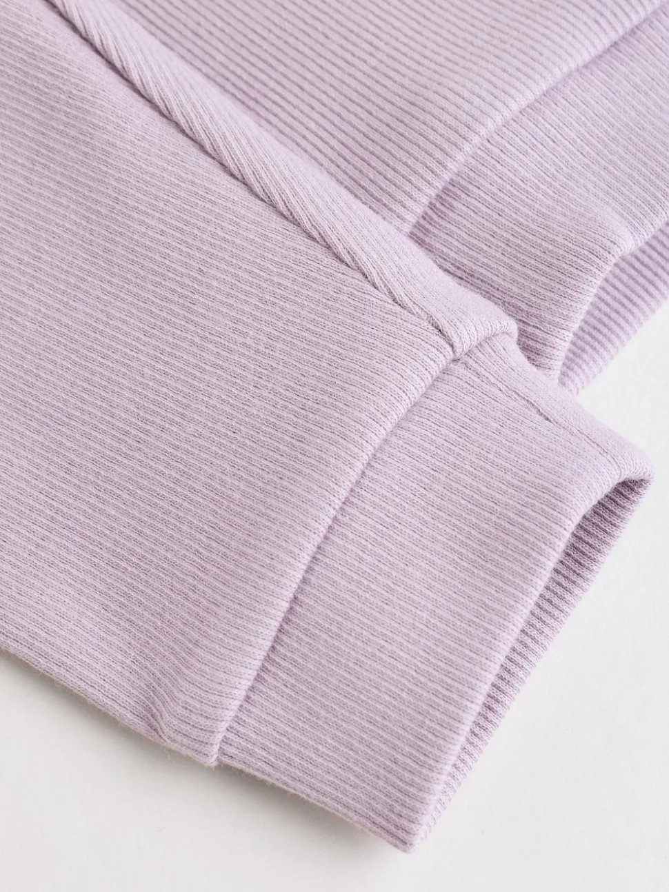 Cream/Purple Tulip Baby Fleece Tops and Leggings Set 2 Piece (0mths-2yrs)