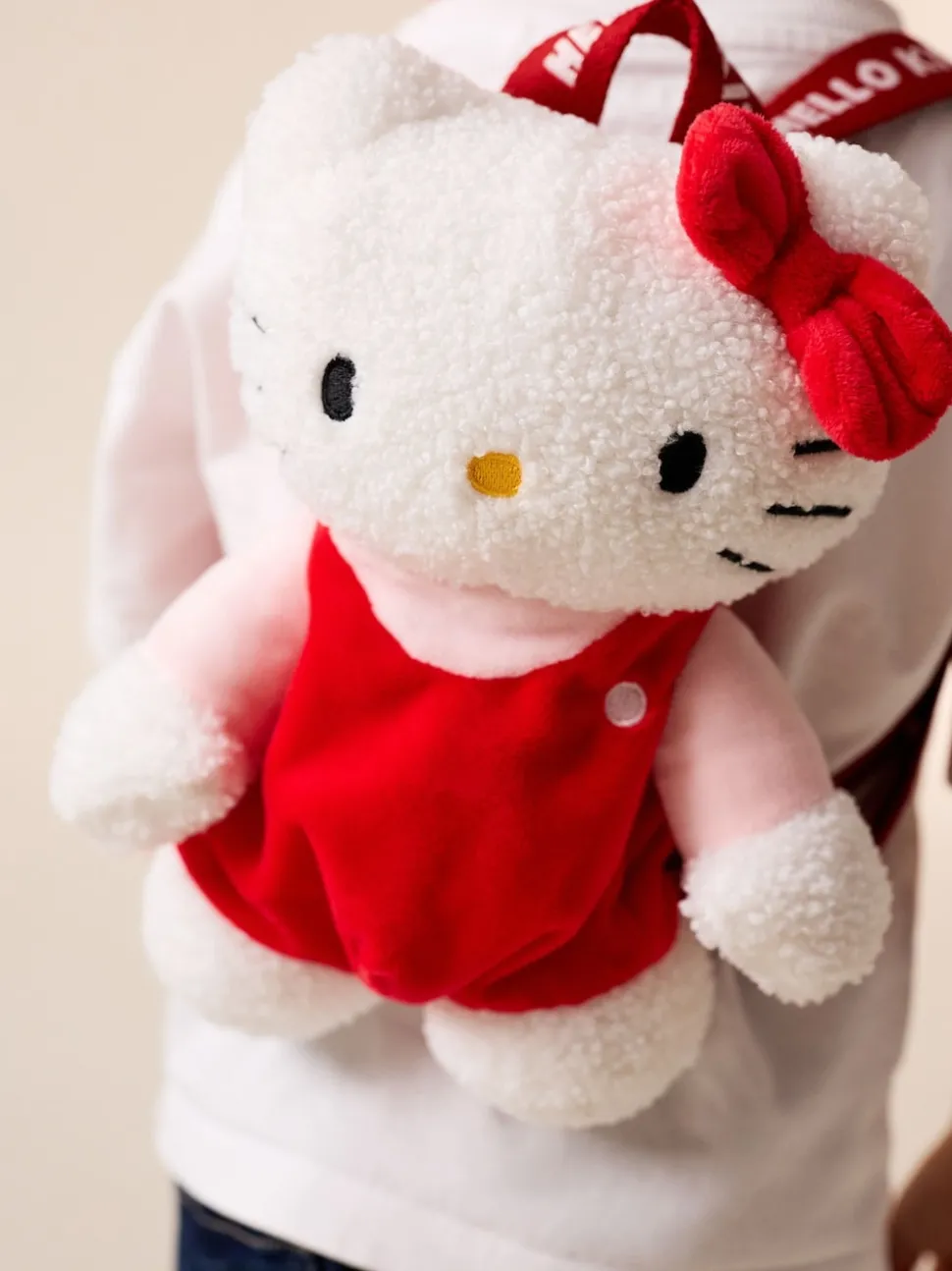 Cream/Red Hello Kitty Backpack