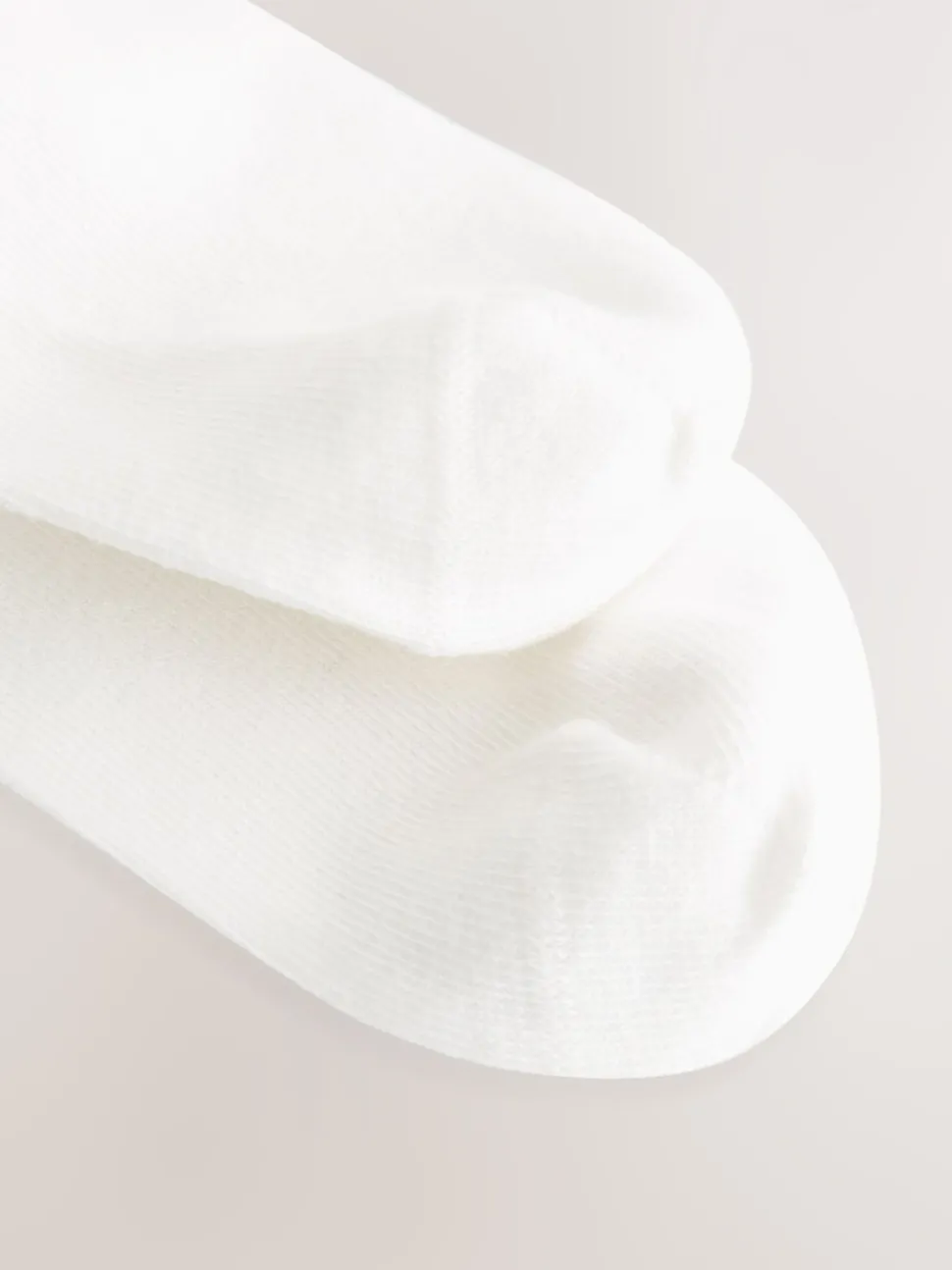 Cream Rich Bridesmaid Ruffle Trainer Socks 2 Pack