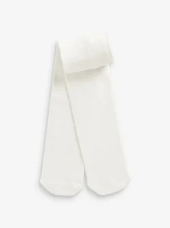 Cream Single Tights (0mths-2yrs)