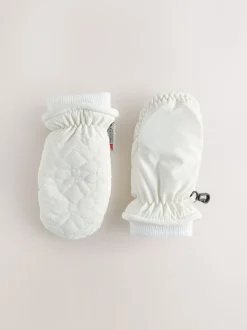 Cream Ski Mittens (3mths-6yrs)