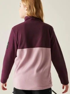 Dare 2b Pink Zesty Quarter Zip Hi Pile Fleece