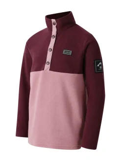 Dare 2b Pink Zesty Quarter Zip Hi Pile Fleece