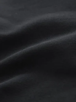 Dark Black Longer Length Skinny Fit Joggers (3-16yrs)