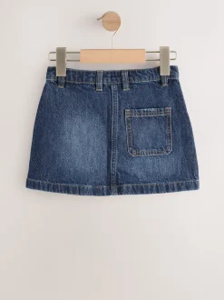 Dark Blue Denim Skirt (3-16yrs)