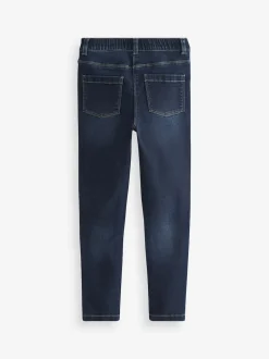 Dark Blue Long Length Stretch Jeggings (3-16yrs)