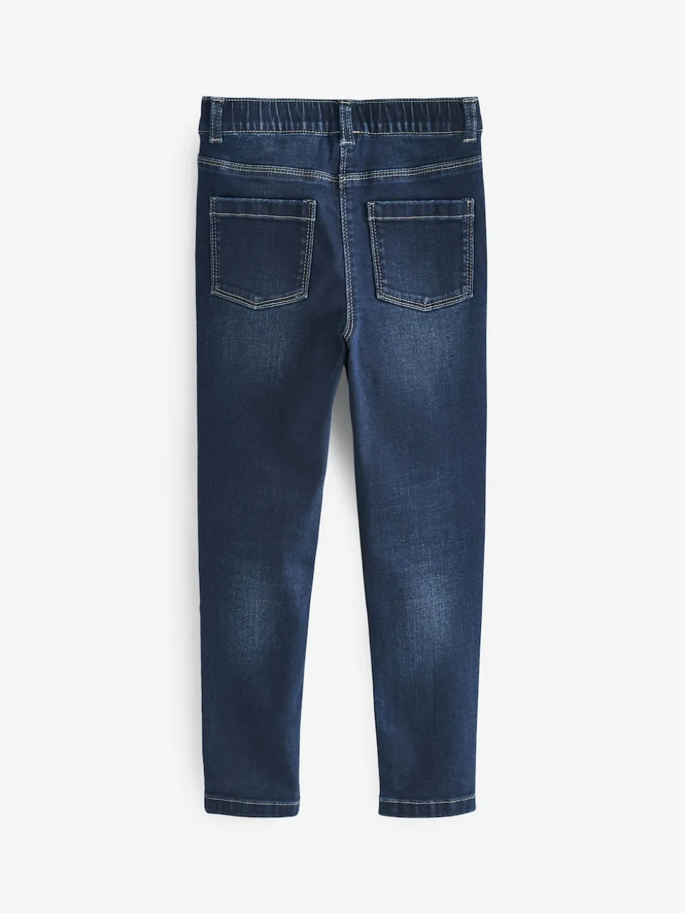 Dark Blue Regular Length Stretch Jeggings (3-16yrs)