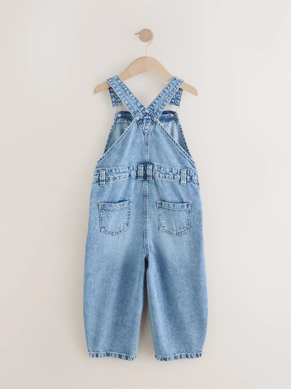 Denim Barrel 100% Cotton Dungarees (3-16yrs)