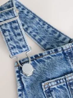 Denim Barrel 100% Cotton Dungarees (3-16yrs)