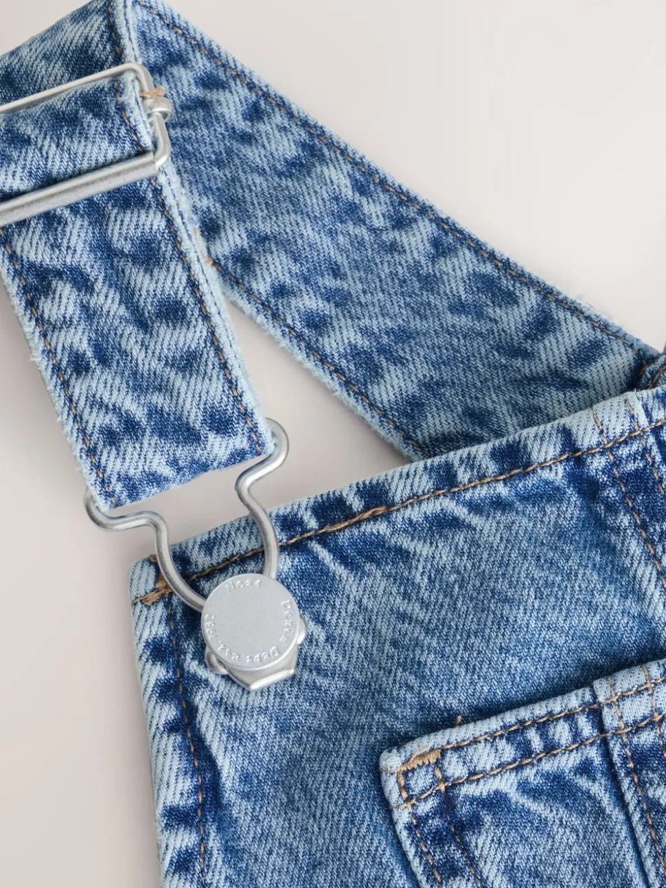 Denim Barrel 100% Cotton Dungarees (3-16yrs)