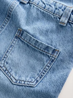 Denim Barrel 100% Cotton Dungarees (3-16yrs)