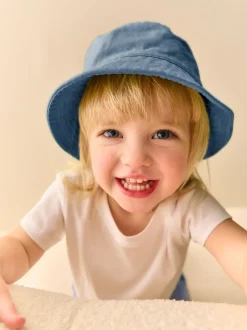 Denim Bucket Hat (3-16yrs)