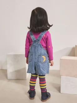 Denim Cosmic Dungarees Set (3mths-7yrs)