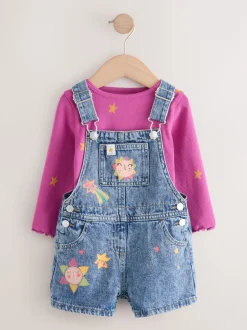 Denim Cosmic Dungarees Set (3mths-7yrs)