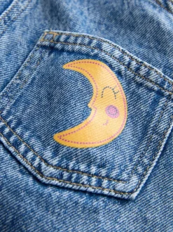 Denim Cosmic Dungarees Set (3mths-7yrs)
