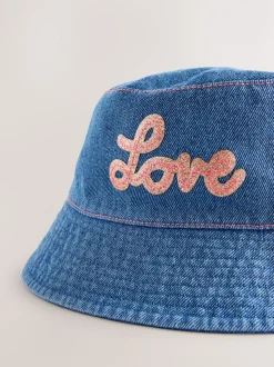 Denim Dark Wash Bucket Hat (3mths-16yrs)