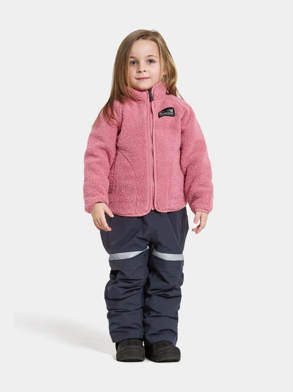 Didriksons Pink Gibbs Kids Fleece