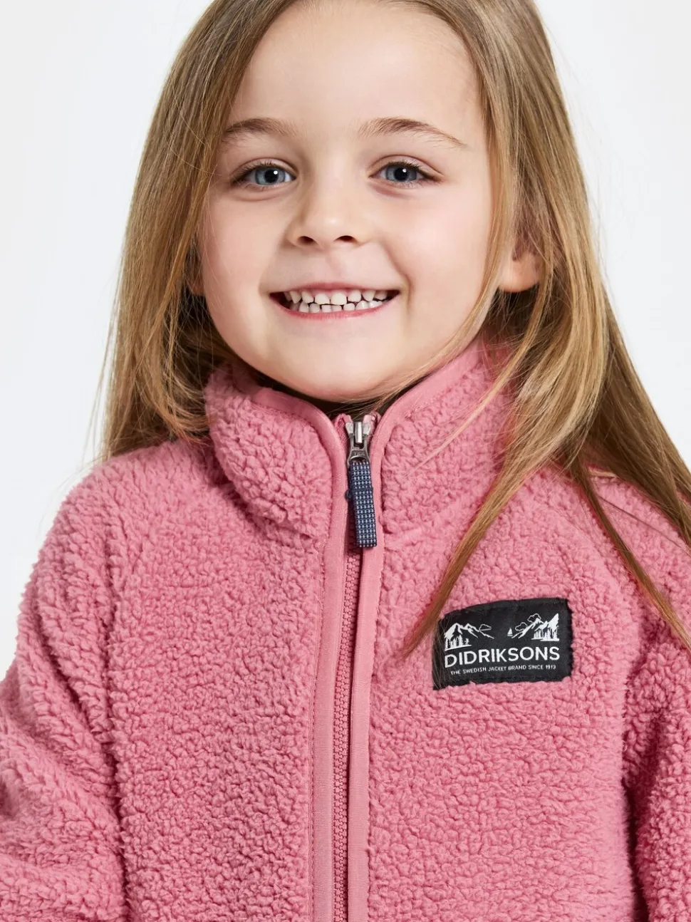 Didriksons Pink Gibbs Kids Fleece