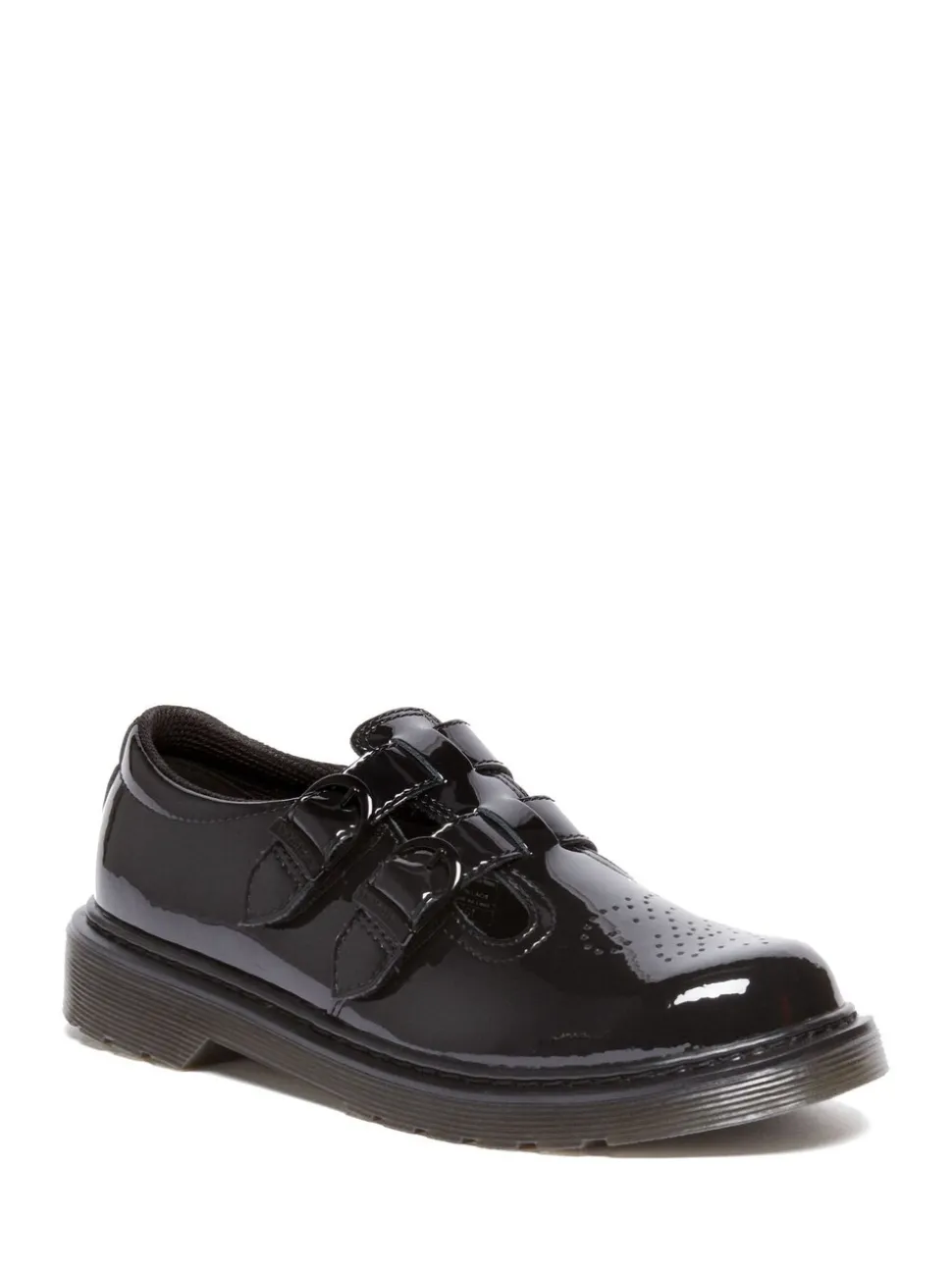 Dr. Martens Black 8065 Mono Y Patent Lamper Shoes