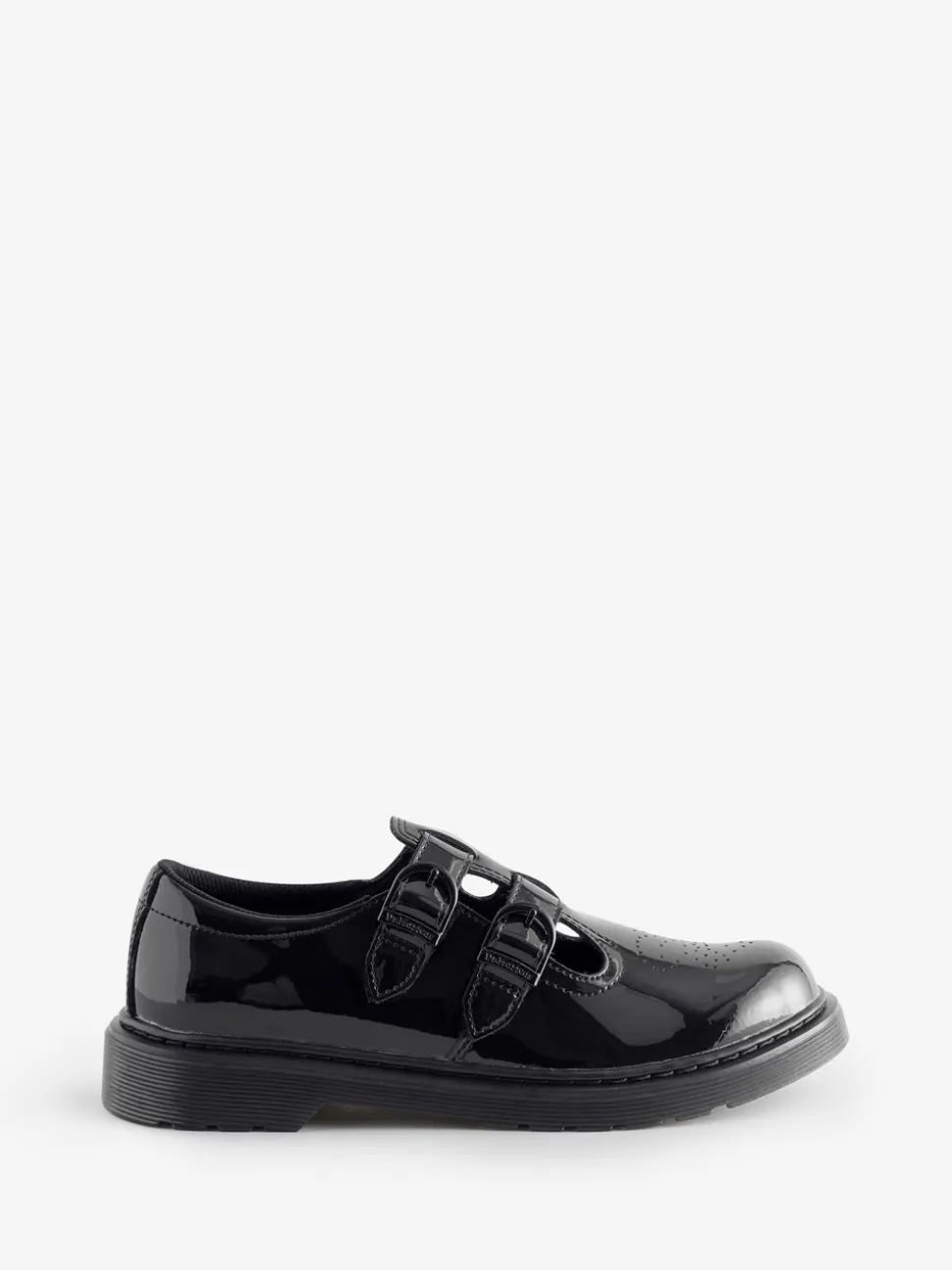 Dr. Martens Black 8065 Mono Y Patent Lamper Shoes